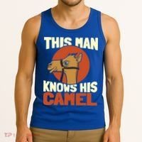 This Knows His Camels Gift Dromedary Dessert Camel Funny Gift Tank Top thumb 3