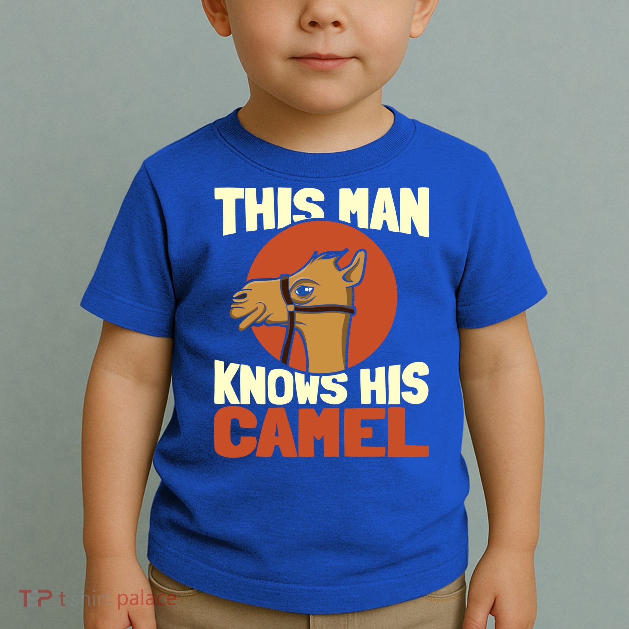 This Knows His Camels Gift Dromedary Dessert Camel Funny Gift Toddler T-Shirt