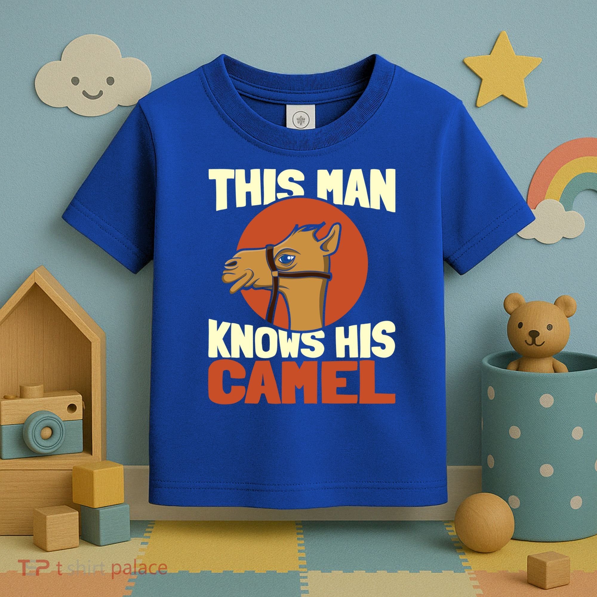 This Knows His Camels Gift Dromedary Dessert Camel Funny Gift Toddler T-Shirt