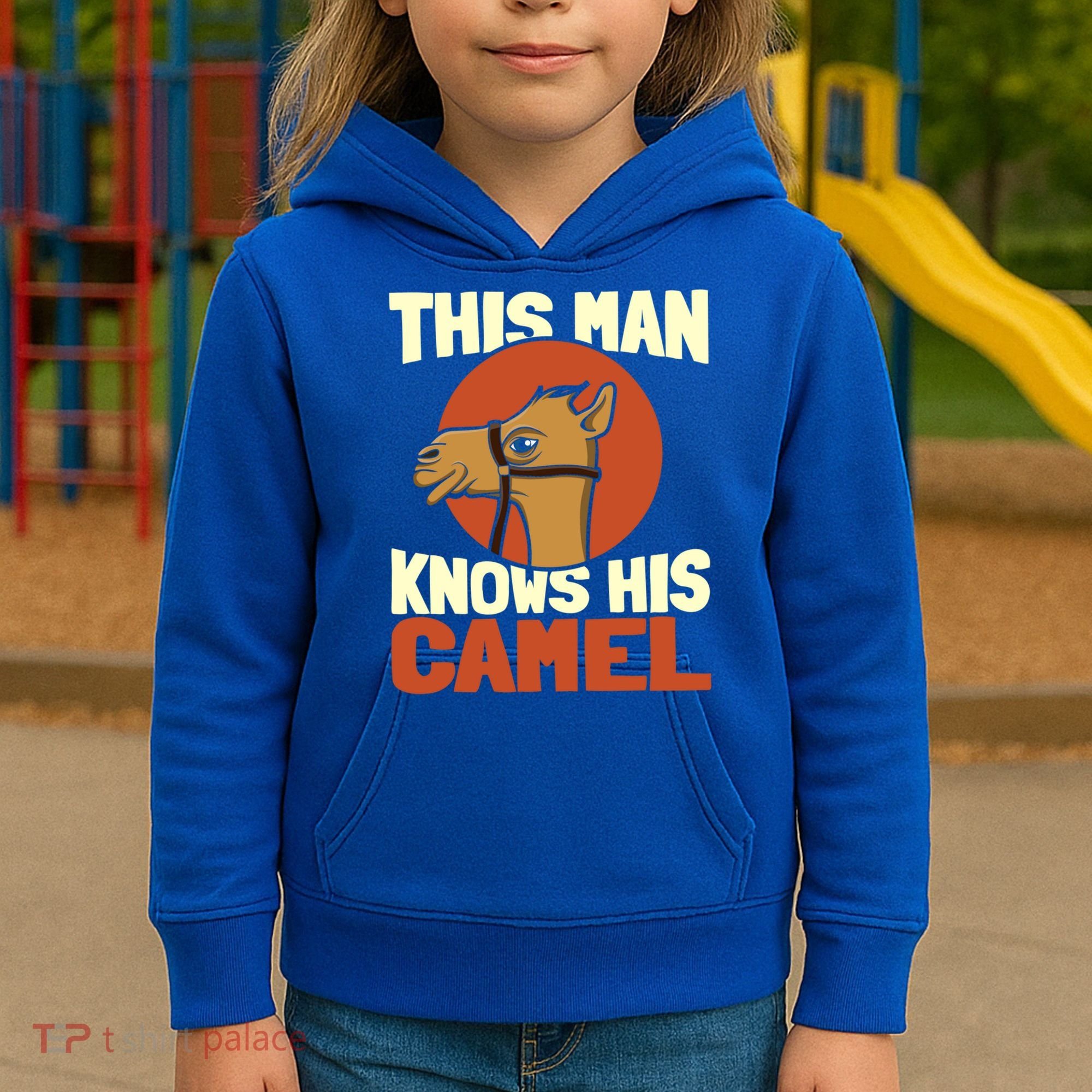 This Knows His Camels Gift Dromedary Dessert Camel Funny Gift Kids Hoodie