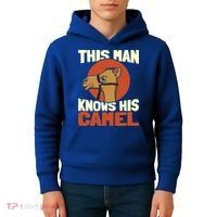 This Knows His Camels Gift Dromedary Dessert Camel Funny Gift Kids Hoodie thumb 4
