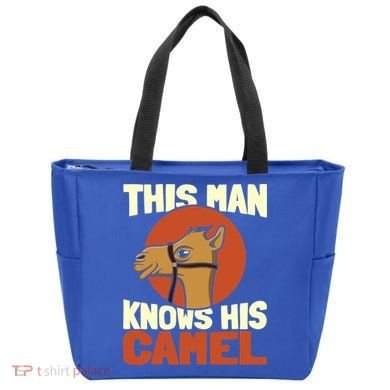 This Knows His Camels Gift Dromedary Dessert Camel Funny Gift Tote Bag