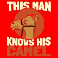 This Knows His Camels Gift Dromedary Dessert Camel Funny Gift Santa Hat thumb 1