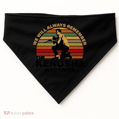 The Kenosha Hattrick USA-Made Doggie Bandana