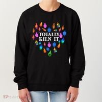 Totally Kiln It Ceramic Pottery Artist Art Lover Expert Women's Sweatshirt thumb 0
