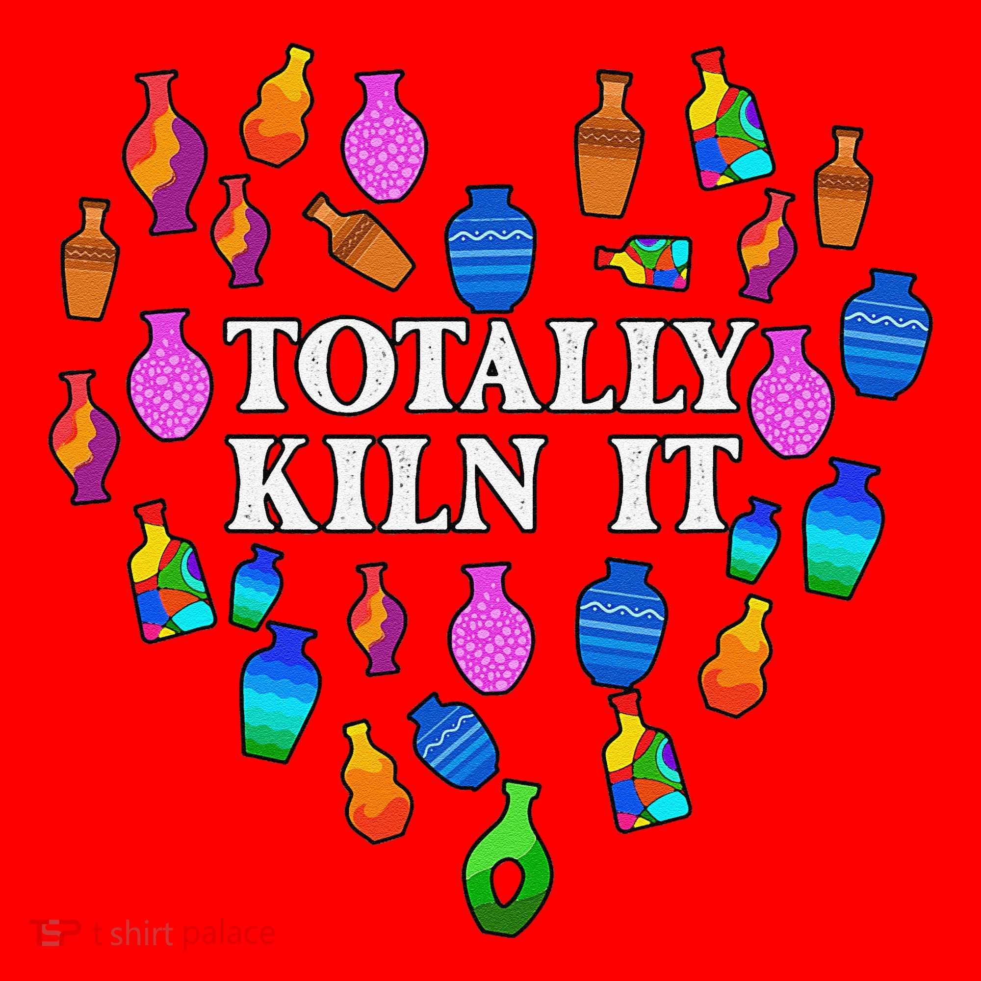 Totally Kiln It Ceramic Pottery Artist Art Lover Expert Santa Hat