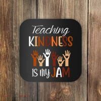 Teaching Kindness Is My Jam Coaster thumb 0