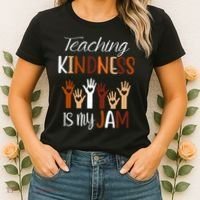 Teaching Kindness Is My Jam Women's T-Shirt thumb 2