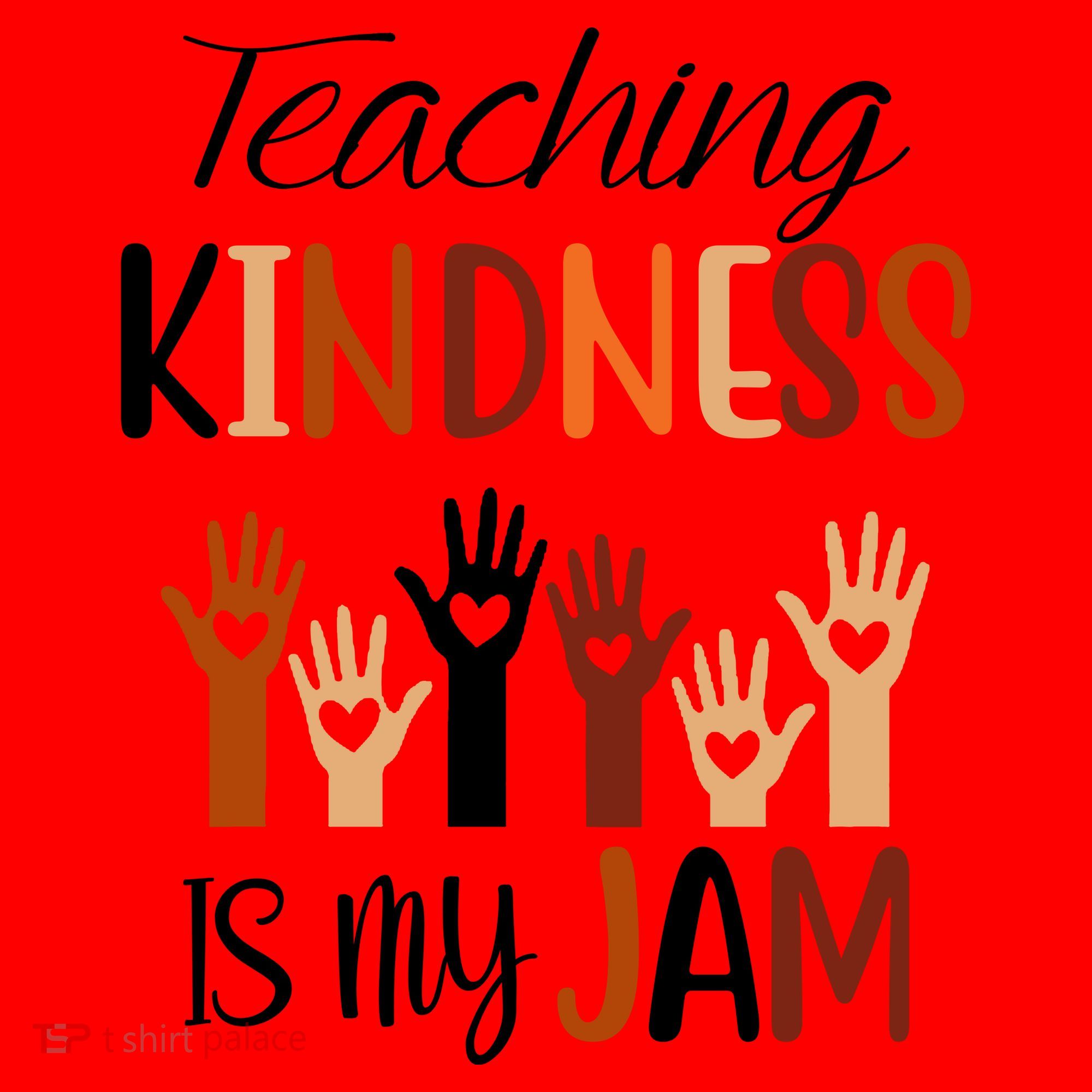 Teaching Kindness Is My Jam Santa Hat