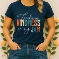 Teaching Kindness Is My Jam Women's T-Shirt thumb 2