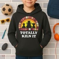 Totally Kiln It La Poterie Kids Hoodie thumb 2