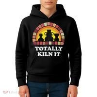 Totally Kiln It La Poterie Kids Hoodie thumb 4