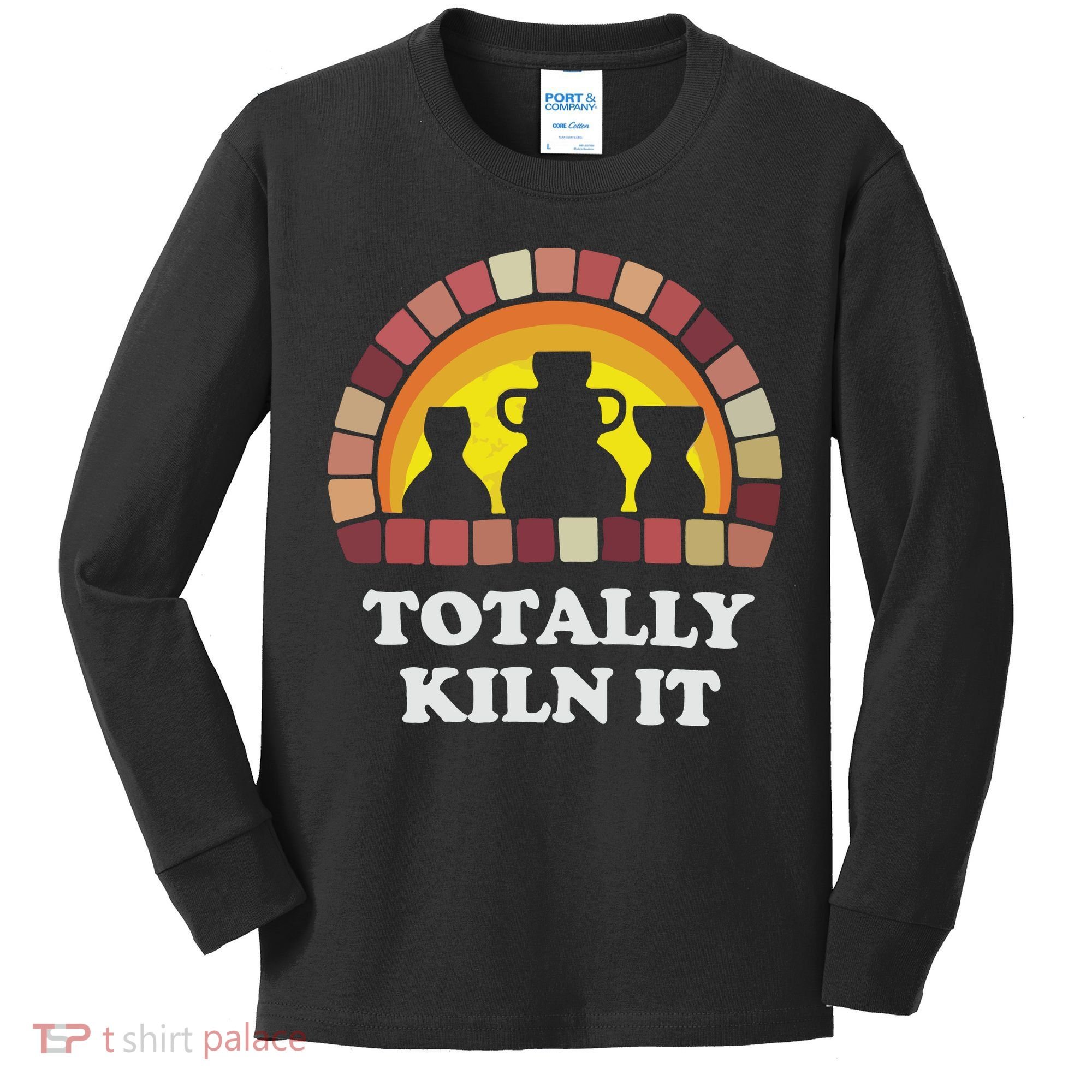 Totally Kiln It La Poterie Kids Long Sleeve Shirt