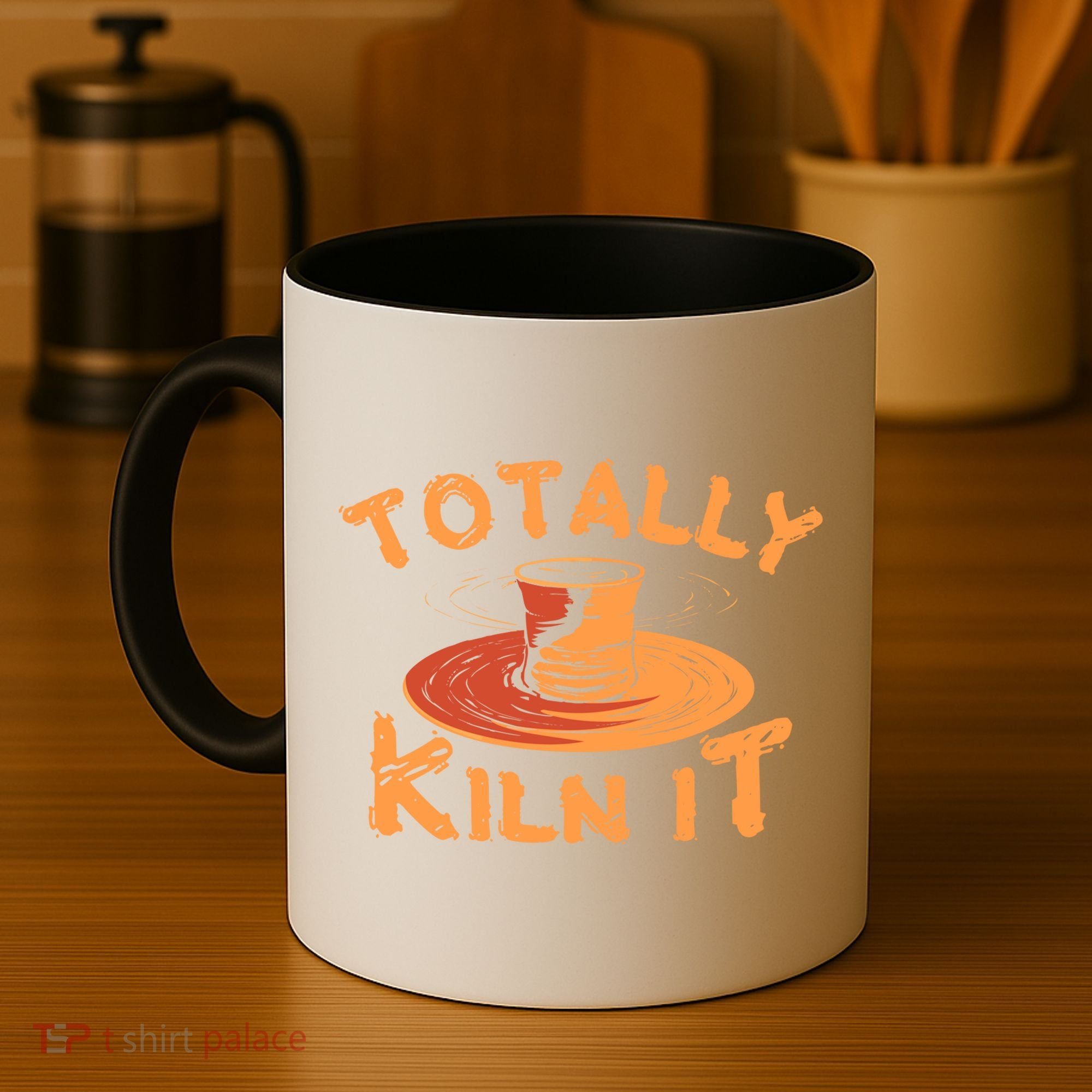 Totally Kiln It Funny Pottery Ceramics Artist Gift Funny Gift Coffee Mug