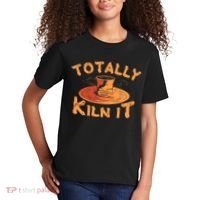 Totally Kiln It Funny Pottery Ceramics Artist Gift Funny Gift Kids T-Shirt thumb 2