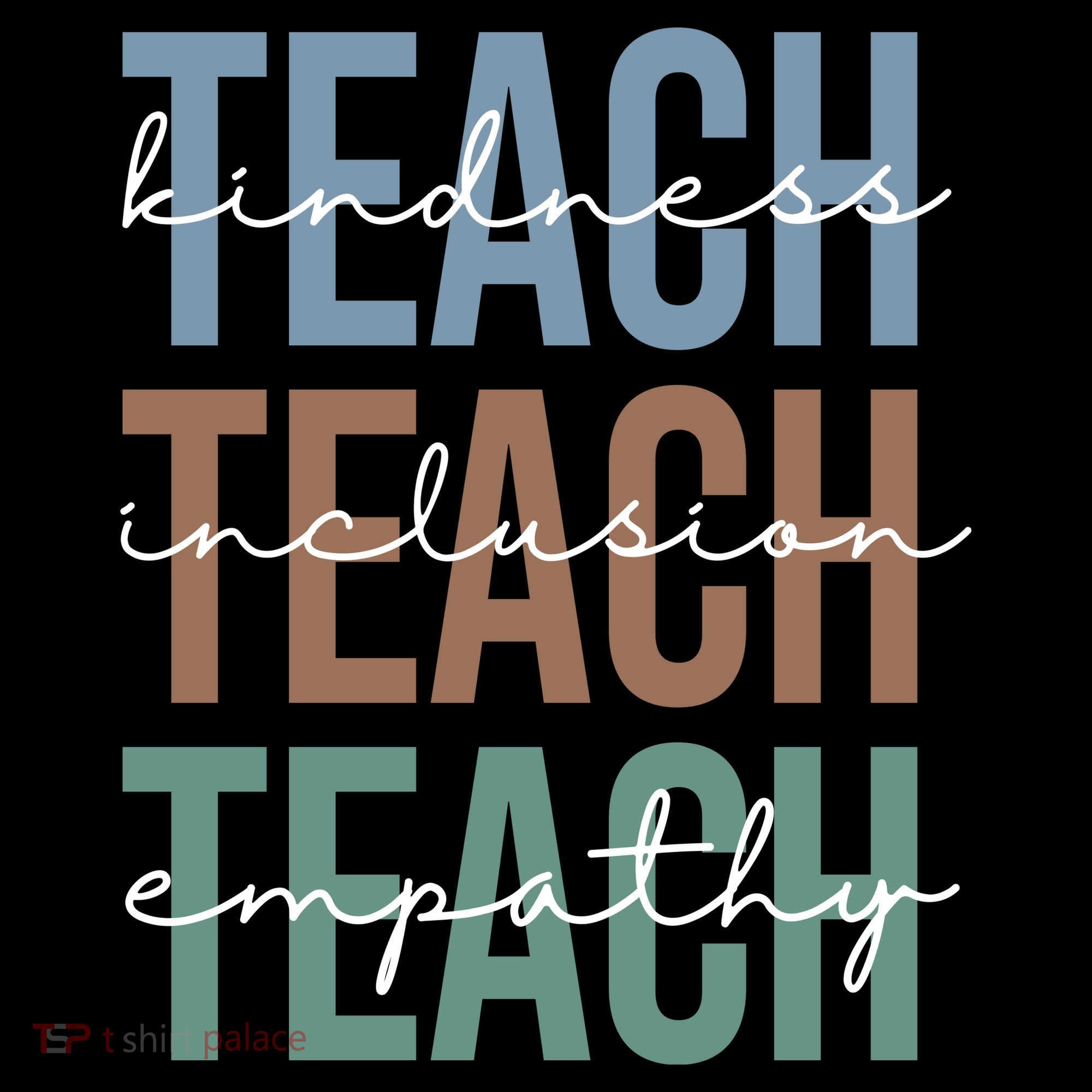 Teach Kindness Inclusion Empathy Tote Bag