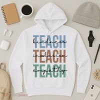 Teach Kindness Inclusion Empathy Hoodie thumb 3