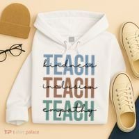 Teach Kindness Inclusion Empathy Hoodie thumb 4