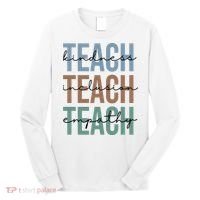 Teach Kindness Inclusion Empathy Long Sleeve Shirt thumb 0