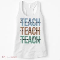 Teach Kindness Inclusion Empathy Women's Tank Top thumb 0