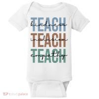 Teach Kindness Inclusion Empathy Baby Bodysuit thumb 0