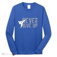 Taekwondo Karate Inspiration Cute Gift Long Sleeve Shirt thumb 0