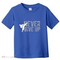 Taekwondo Karate Inspiration Cute Gift Toddler T-Shirt thumb 0