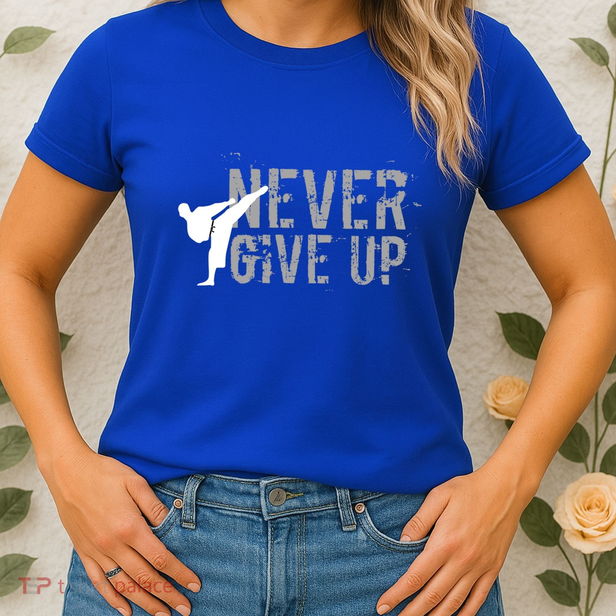 Taekwondo Karate Inspiration Cute Gift Women's T-Shirt