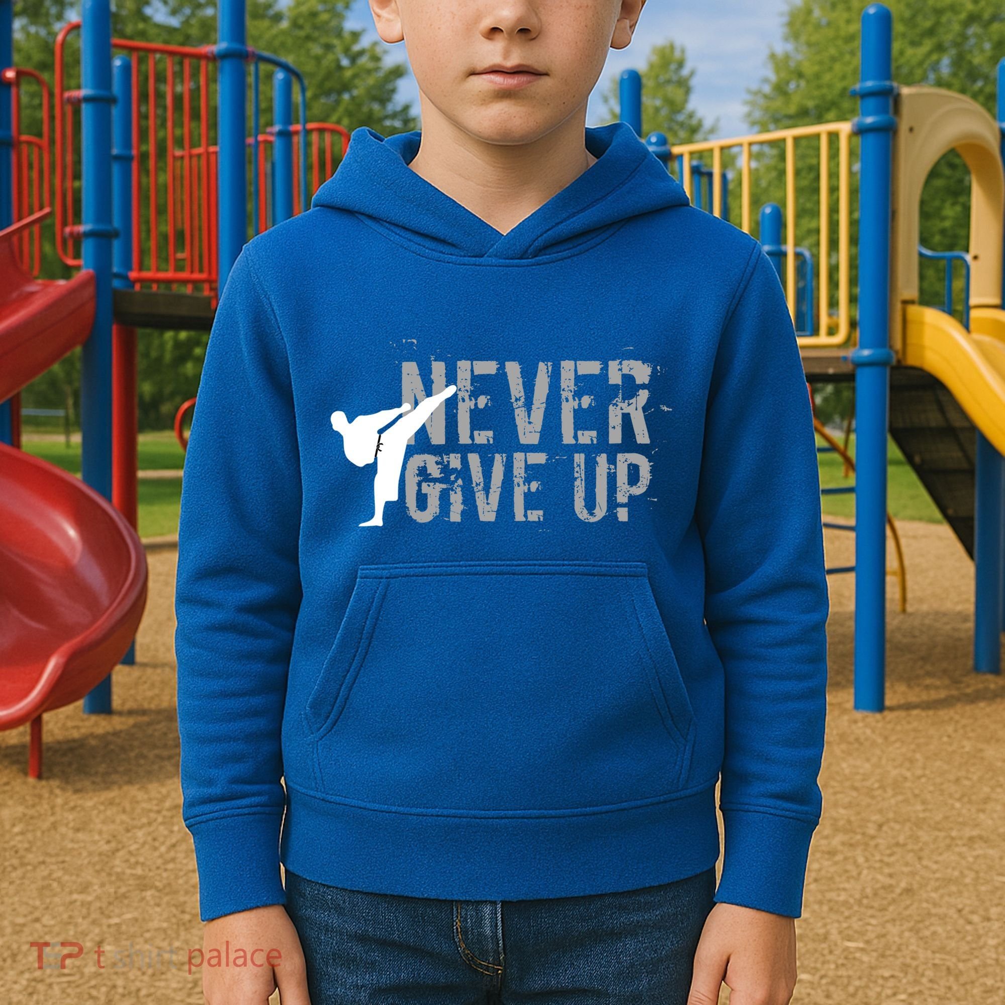 Taekwondo Karate Inspiration Cute Gift Kids Hoodie
