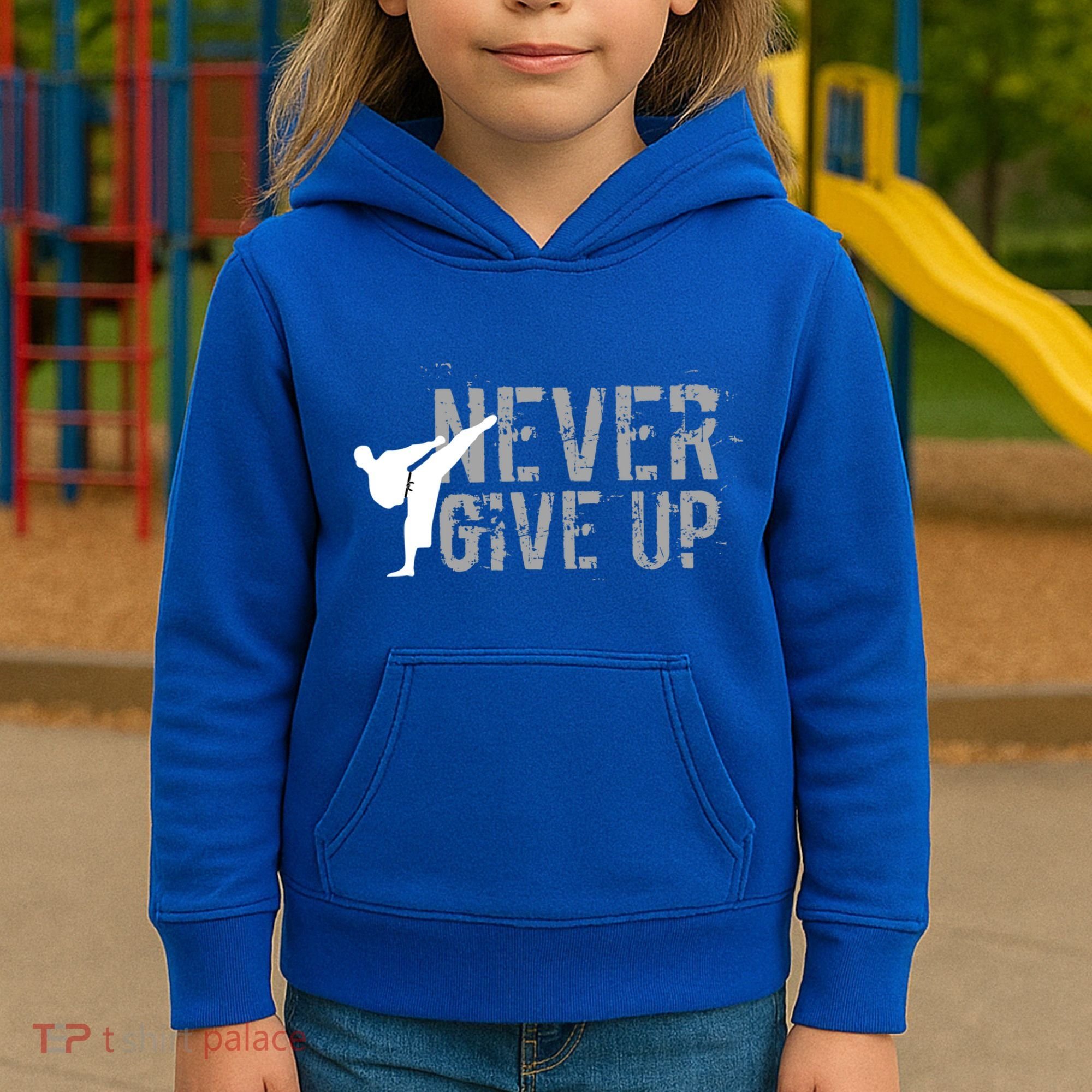 Taekwondo Karate Inspiration Cute Gift Kids Hoodie