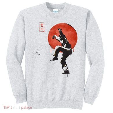 The Karate Kid Sumi Ink Crane Kick Sweatshirt