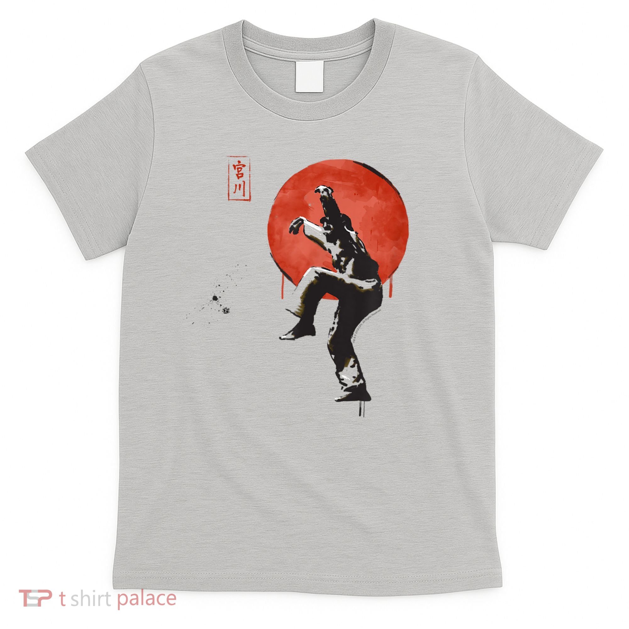 The Karate Kid Sumi Ink Crane Kick T-Shirt