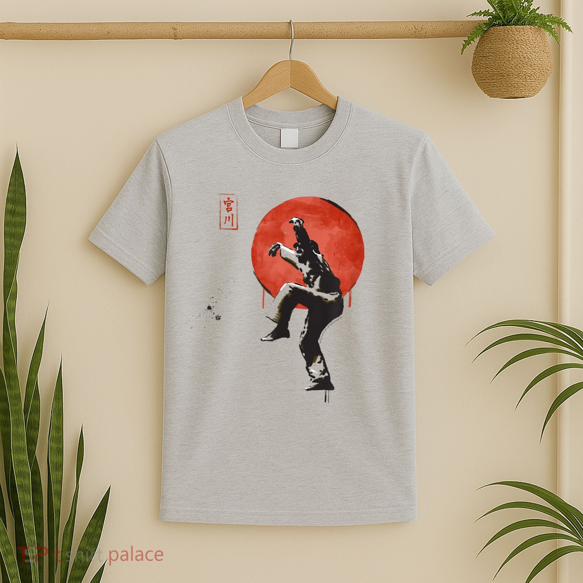 The Karate Kid Sumi Ink Crane Kick T-Shirt