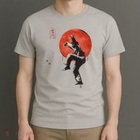 The Karate Kid Sumi Ink Crane Kick T-Shirt thumb 3