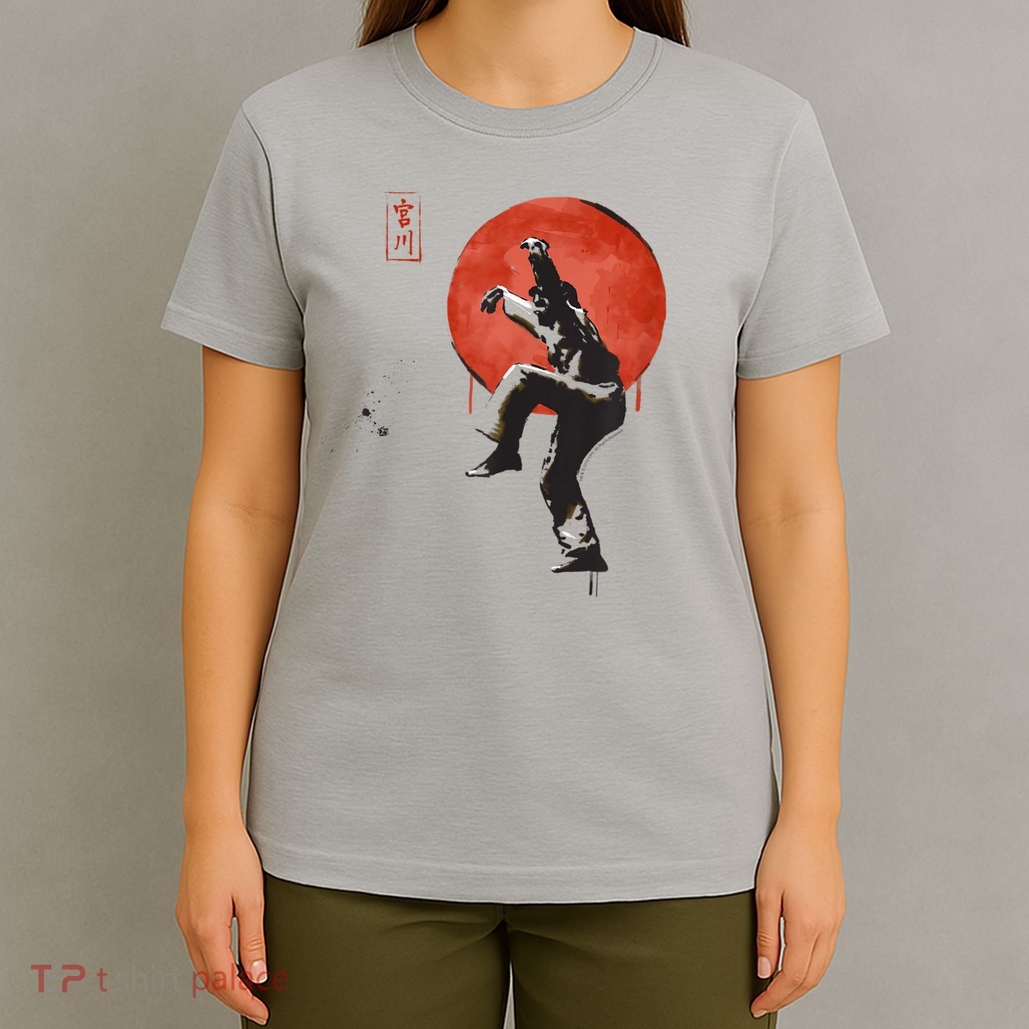 The Karate Kid Sumi Ink Crane Kick T-Shirt