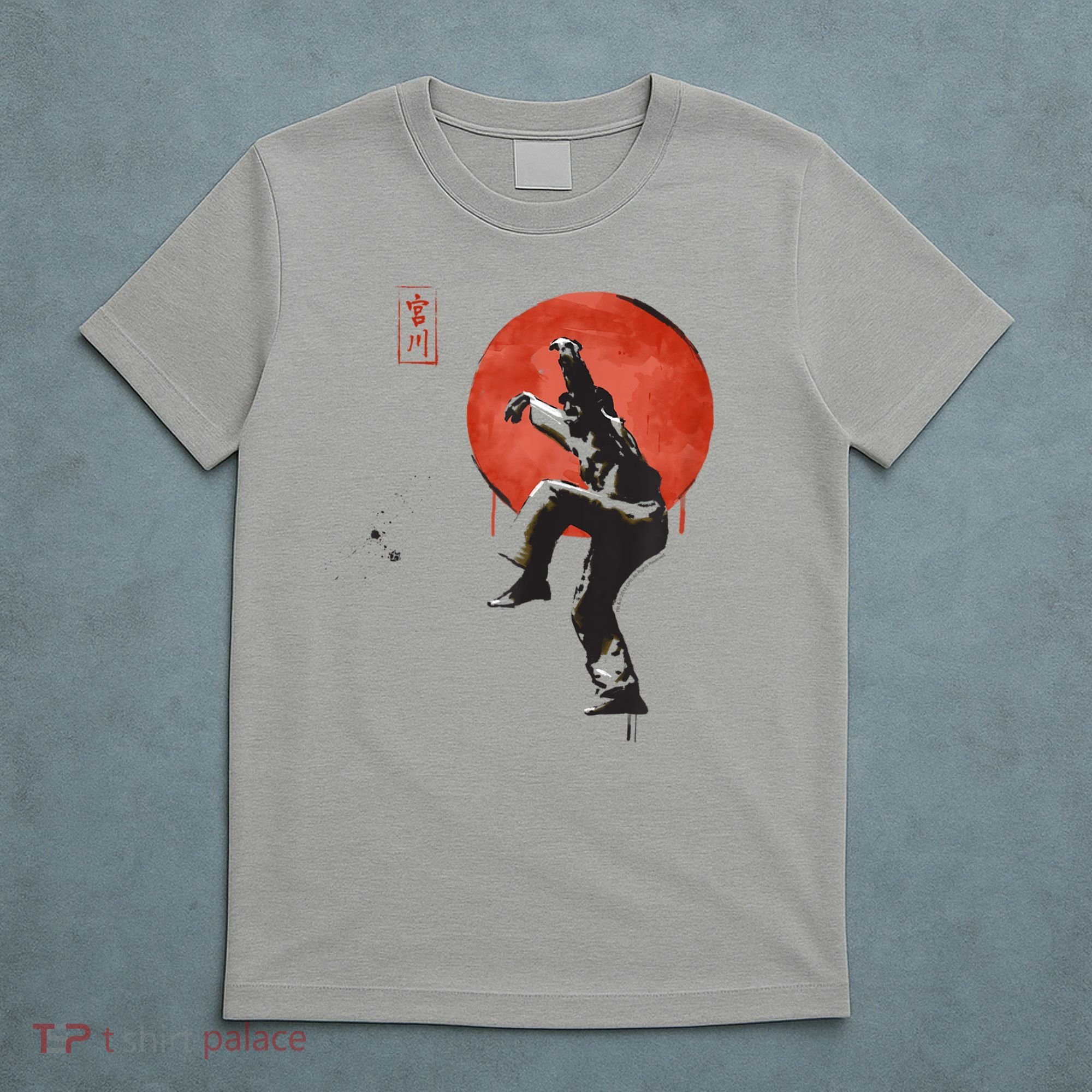 The Karate Kid Sumi Ink Crane Kick T-Shirt