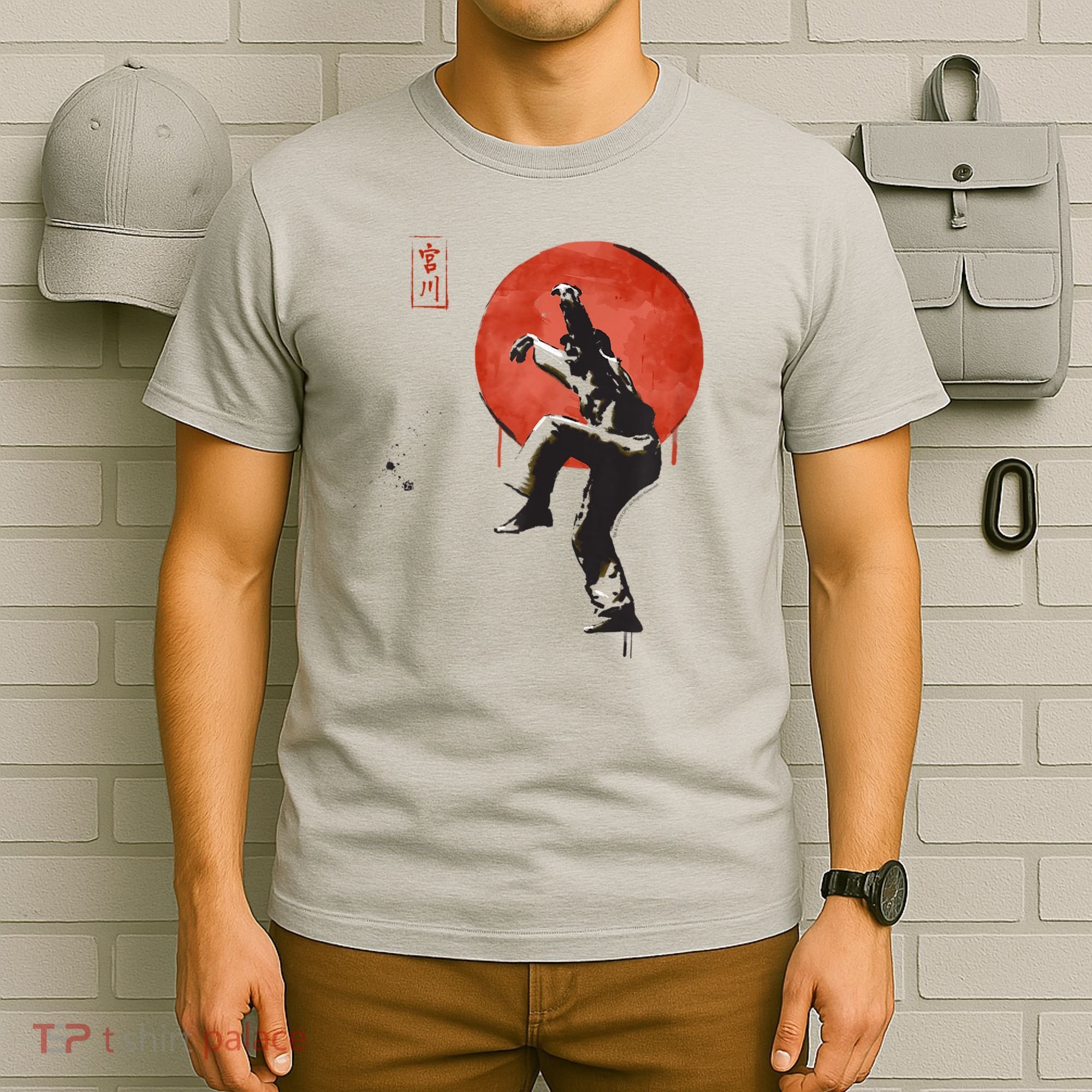 The Karate Kid Sumi Ink Crane Kick T-Shirt