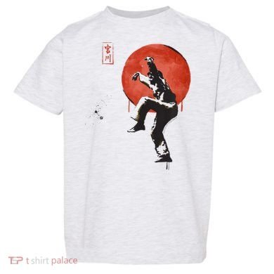 The Karate Kid Sumi Ink Crane Kick Toddler T-Shirt