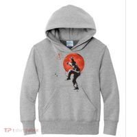 The Karate Kid Sumi Ink Crane Kick Kids Hoodie thumb 0
