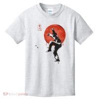 The Karate Kid Sumi Ink Crane Kick Kids T-Shirt thumb 0