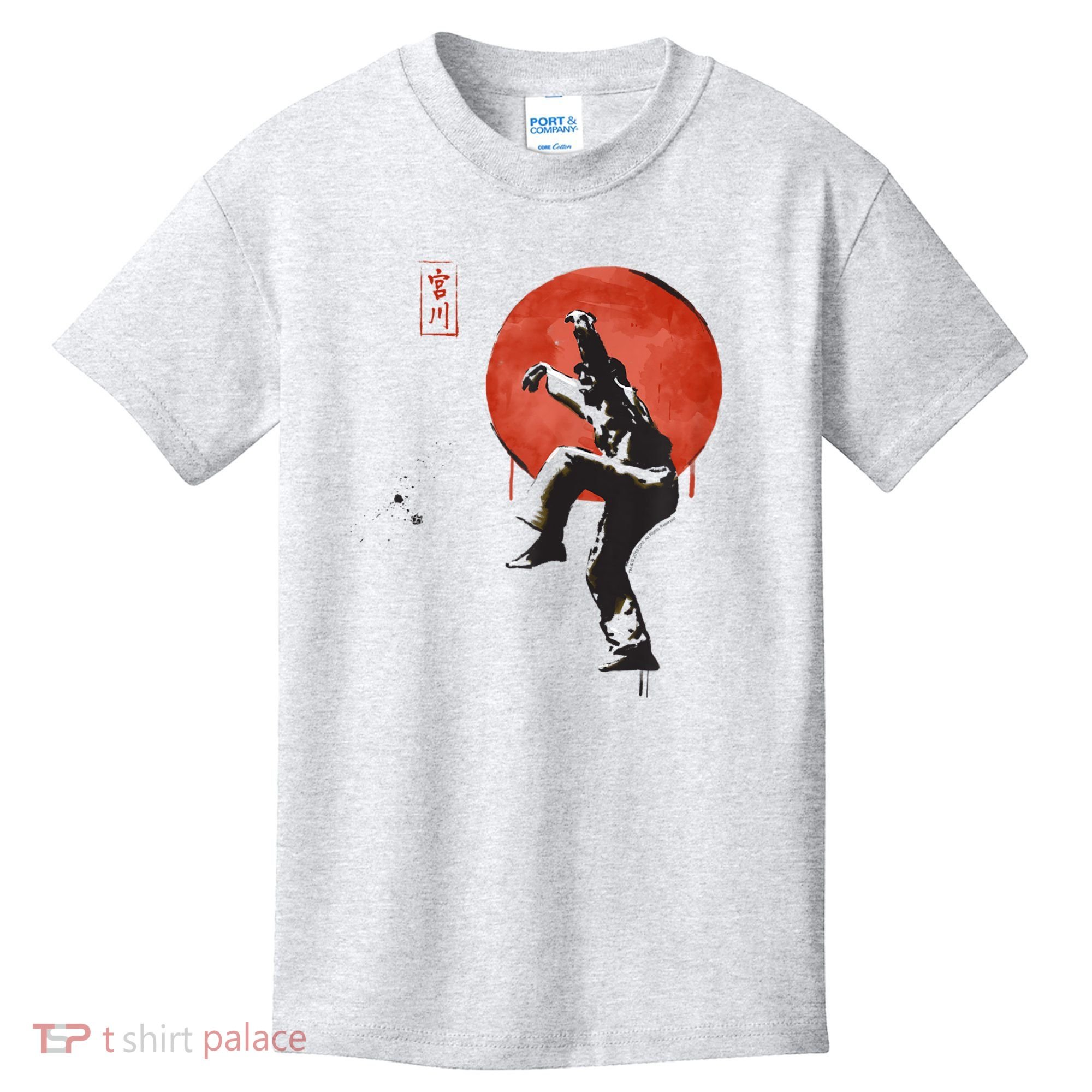 The Karate Kid Sumi Ink Crane Kick Kids T-Shirt