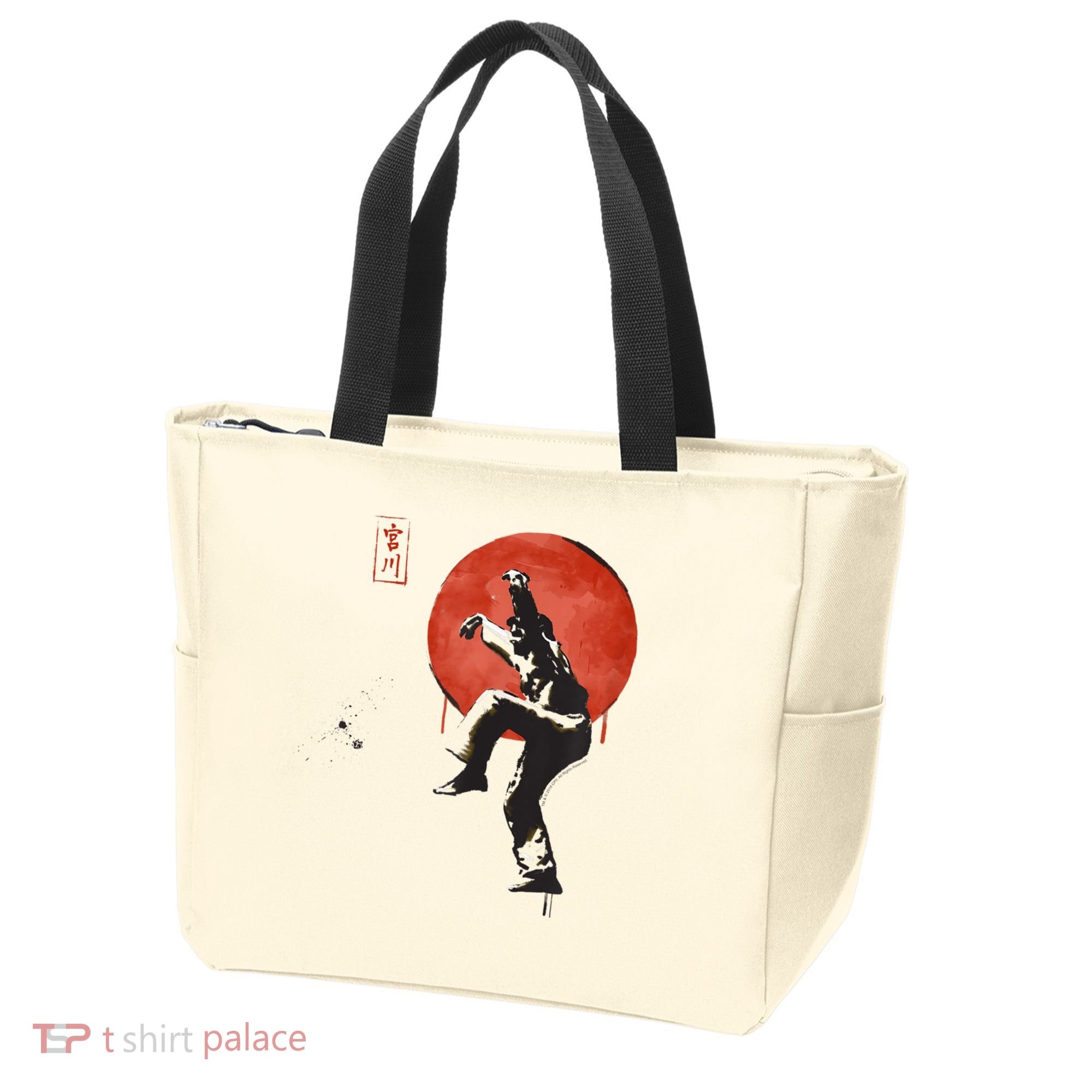 The Karate Kid Sumi Ink Crane Kick Tote Bag