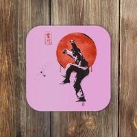 The Karate Kid Sumi Ink Crane Kick Coaster thumb 0