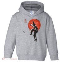 The Karate Kid Sumi Ink Crane Kick Toddler Hoodie thumb 0