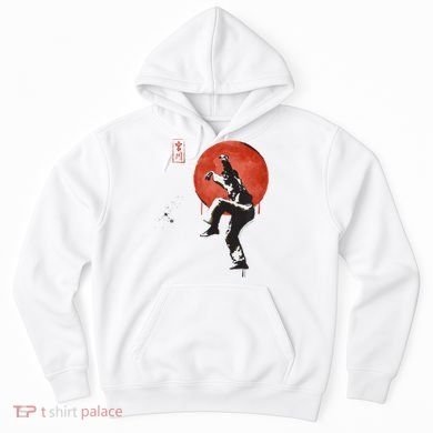 The Karate Kid Sumi Ink Crane Kick Hoodie