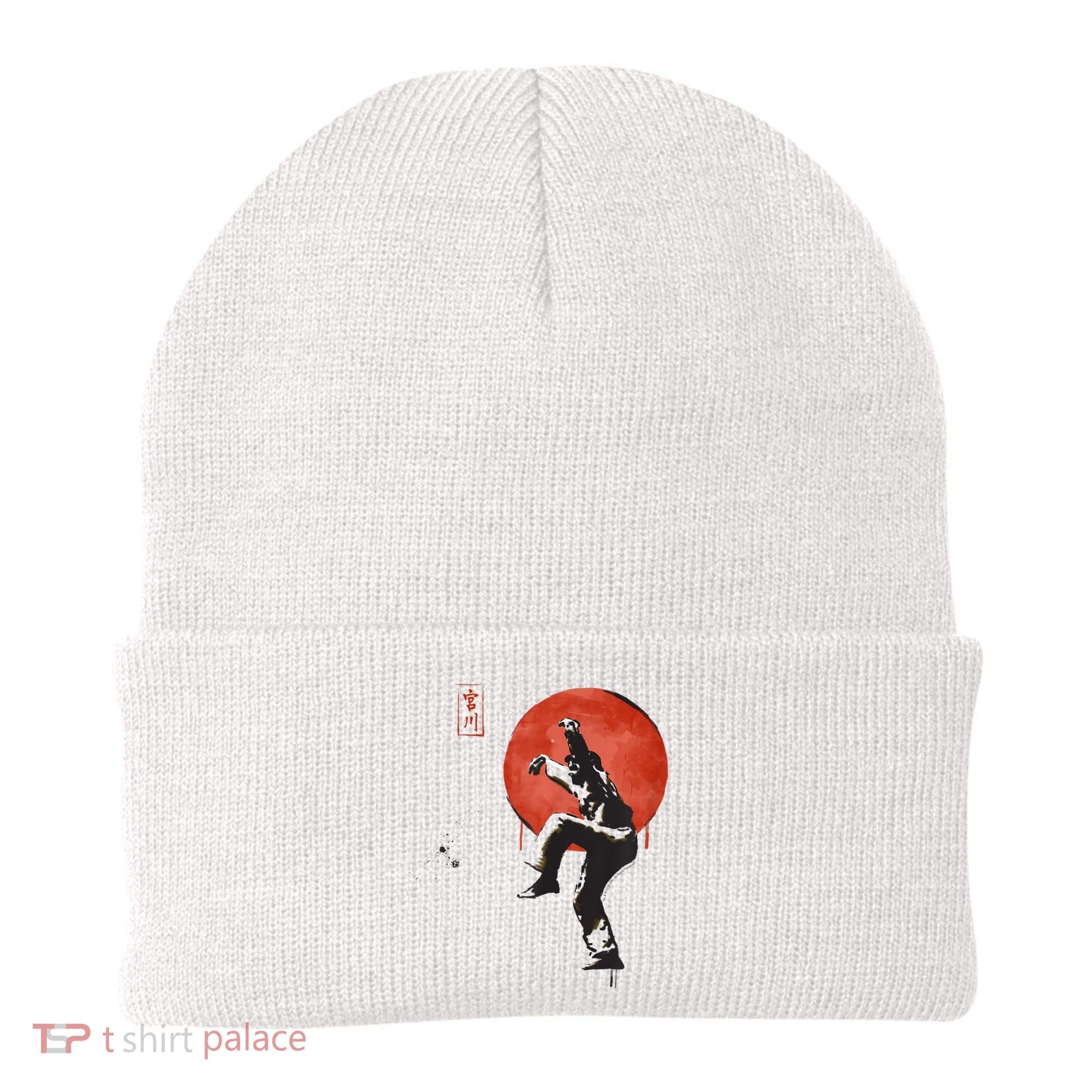 The Karate Kid Sumi Ink Crane Kick Beanie