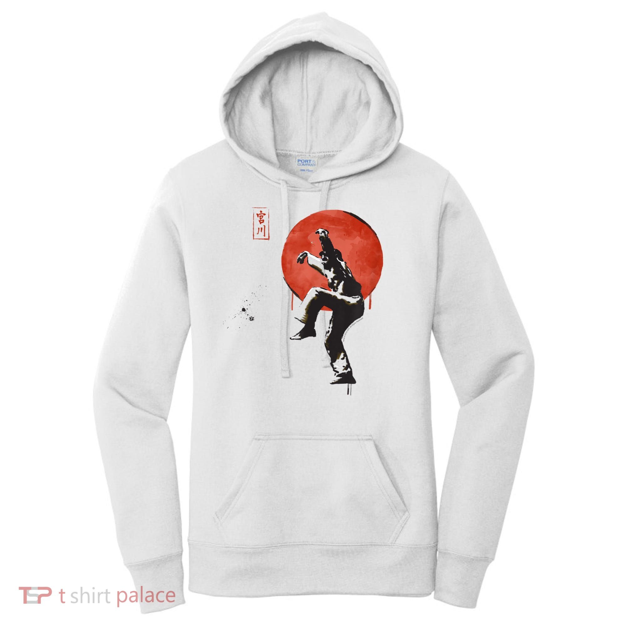 The Karate Kid Sumi Ink Crane Kick Women's Hoodie