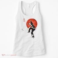 The Karate Kid Sumi Ink Crane Kick Women's Tank Top thumb 0
