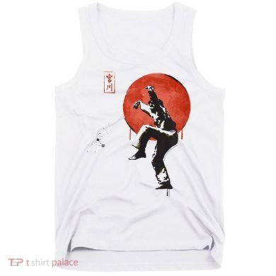 The Karate Kid Sumi Ink Crane Kick Tank Top