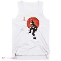 The Karate Kid Sumi Ink Crane Kick Tank Top thumb 0